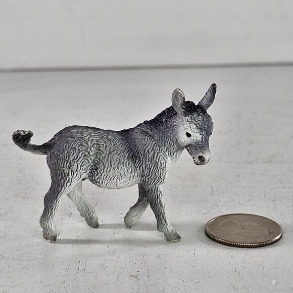 Breyer Horse Stablemate Donkey Light Grey #59204 Companion Animal - Picture 7 of 8